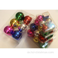 6Pack Assorted Color Shiny Weihnachtskugel Ornament